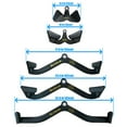 thumbnail image 5 of LAT Pull Down Bar for Cable Machine, LAT Pulldown Attachments T Bar V Bar Cable Attachment, Back Tricep Bar Strength Training Handle, 5 of 9