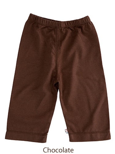 Soy Slip-On Pants - 0-3m Chocolate