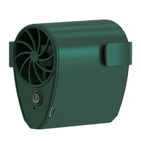 

SPOORYYO Hanging Waist Fan Portable Small Fan for Outdoor Camping USB Charging Lazy Waist Fan