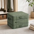 thumbnail image 4 of Foldable Clothing Organizer with Handles, Home Bedroom Storage Solution, 4 of 7