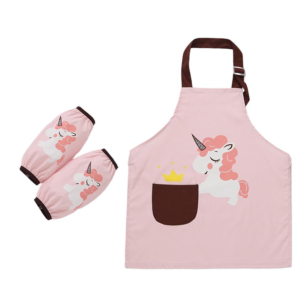 Ideal for messy play painting and cookery PINK Play & Activity Smock Apron 