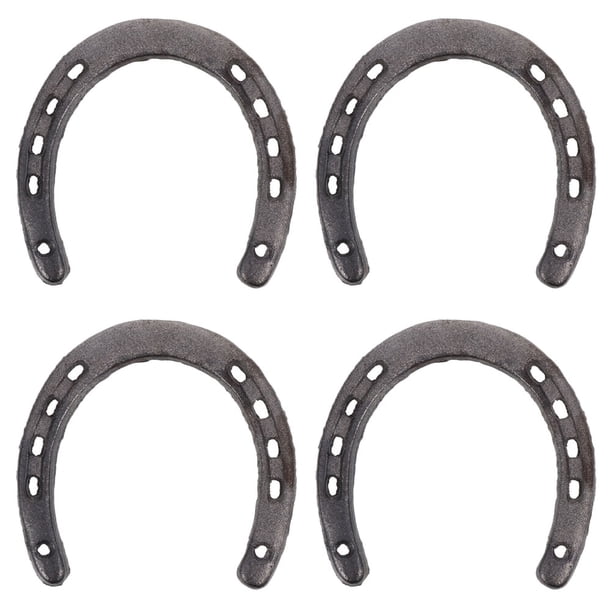 BRIGHTFUFU piezas de herraduras de hierro para decoración de pared, artículos para el hogar