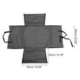 thumbnail image 4 of Unique Bargains 1 Pc Double Waterproof Car Seat Cover for Pet Dots Pattern Black, 4 of 6