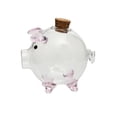 thumbnail image 4 of Figurita de cerdo de cristal, hucha, regalo de cumpleaños, estatua decorativa, decoración del hogar, botella de almacenamiento, tarro para niños y, 4 of 9
