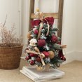 thumbnail image 1 of 2023 New Christmas Tree Home Desktop Small Light Decorations Christmas Mini Ornaments Ins Diy Mini Christmas Tree Girl Gift, 1 of 5