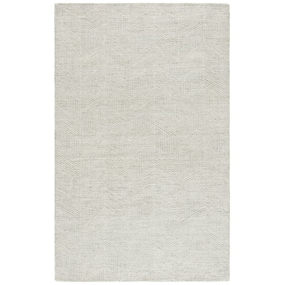 SAFAVIEH Abstract Cymone Geometric Area Rug, Sage Green/Ivory, 8' x 10'