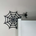 thumbnail image 3 of Letrero de esquina de puerta de Halloween, araña de bruja de madera, decoración de Halloween, letrero de bruja de Halloween, decoración de otoño, 3 of 9