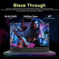 thumbnail image 4 of ASUS ROG Strix G18 18 Pouces 240Hz QHD Ordinateur Portable de Jeu, Intel i9 14900HX, 64 Go RAM, 2 To PCIe SSD, Clavier Rétroéclairé RGB, NVIDIA GeForce RTX 4060 8 Go, Wi-Fi 6E, Windows 11, Gris, Station d'Accueil 256 Go, 4 of 9
