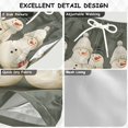 thumbnail image 2 of FORMRS Boys Swim Trunks Quick Dry Mesh Liner Boardshorts Sizes XS-XL, Gray Snowmen, 2 of 7