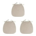 thumbnail image 2 of Guardoinrt Chair Cushion Pads Made With Polyester And Flax For Easy Cleaning And Durability Easy To Clean Chair Cushions Chair Pads beige 3Set, 2 of 6