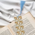 thumbnail image 6 of Kdxio Ducks and Flowers Print Metal Tassel Bookmarks,Perfect Gift for Art Lovers and Bookworms Metal Bookmarks for Women, 6 of 8