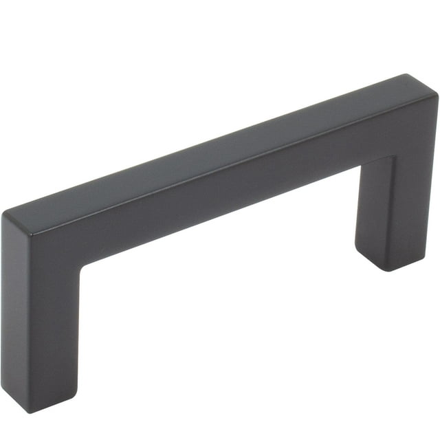 Armario Pull Stone Harbor Hardware, 7,6 cm, color negro mate, zinc