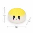 thumbnail image 3 of Upgrade Dumpling Squishy Blow Bubbles Stress Relief Fidget Toys Soft Slow Rising Squishy Dough Ball for Fun Christmas Holiday Gifting, 3 of 9