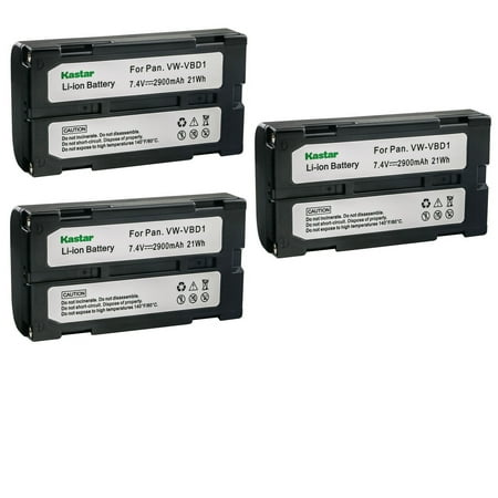 Kastar 3-Pack Battery 7.4V 2900mAh Replacement for Sokkia Instruments CX Series CX-101 CX-103 DX series FX Series SETX Series SRX Series SX Series GPS GRX1 GRX2 SRX Sokkia 610 Total Station