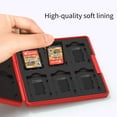 thumbnail image 5 of Game Card & Micro SD Memory Card Storage Case 12 Slots for Nintendo Switch & Switch Lite, Cute Cartoon Compact Thin Carrying Portable Protective Shockproof Hard Shell Cartridges Box (One Piece 2), 5 of 5