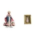 thumbnail image 1 of Escultura de la escena de la Natividad,Adorno acrílico 2D de pie,Centro de mesa decorativo con escena de la Natividad en acrílico,Marco de fotos,Soporte de resina para marco de fotos,colgador, 1 of 8