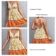 thumbnail image 1 of Vestido con cuello en V con estampado floral cómodo vestido con correa con estampado floral Patrón casual Empalme Dobladillo suelto para ir de compras para la fiesta para la Crtynell Otros, 1 of 6