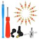thumbnail image 4 of GOOHOCHY Juego de 43 herramientas de reparación e instalación de neumáticos de coche, extractor de núcleos y extractor de neumáticos., 4 of 7