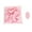 Pink, variant on Dualoai 100 Pieces Eye Shaped Practice Sponges Lash Map Sponge Lash Practice Sponges Pink