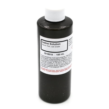 Laboratory-Grade Iodine Solution, 100mL - The Curated Chemical Collection