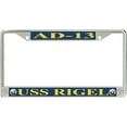 thumbnail image 1 of USS Rigel AD-13 License Plate Frame, 1 of 1