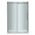 thumbnail image 2 of Aston SDR978-TR-ORB-48-10-R Langham 48" Wide X 77-1/2" High Frameless Sliding Shower Door, 2 of 6