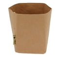 thumbnail image 3 of Washed Kraft Paper Bag, Multipurpose Tear Resistant Waterproof Wear Resistant Kraft Paper Food Storage Bags Practical  For Fruits For Household Sundries S,M,L,XL, 3 of 8