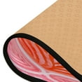 thumbnail image 3 of Long Floor Mat Hallway Carpet 72x24 Inch Area Carpet Non-slip Entrance Carpet Washable Door Mat Kitchen Bedroom Living Room Red Pattern, 3 of 7