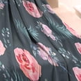 thumbnail image 3 of Pioneer Flower Floral Print Pattern Blanket,Comfortable Soft Lamb Wool Throw Blanket,All Season,Warm Lightweight Blankets for Sofa Bed Couch Living Room Chair,30"x40", 3 of 4