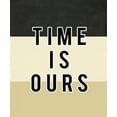 thumbnail image 2 of Waltz, Anne 26x30 White Modern Wood Framed Museum Art Print Titled - Time is ours, 2 of 4