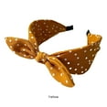 thumbnail image 2 of Decodeary Restez Élégante et Confortable avec des Accessoires Capillaires Absorbants pour Femmes Jaune 1ensemble, 2 of 6