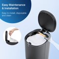 thumbnail image 4 of Bolsa para polvo desechable ECOVACS, compatible con aspiradoras y trapeadores robot N10 Plus/N8 Pro Plus/T9 Plus, hasta 30 días de suciedad y residuos, nueva, 4 of 4