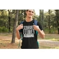 thumbnail image 2 of Old Glory Mens Straight Outta Alabama Short Sleeve Graphic T Shirt, 2 of 6