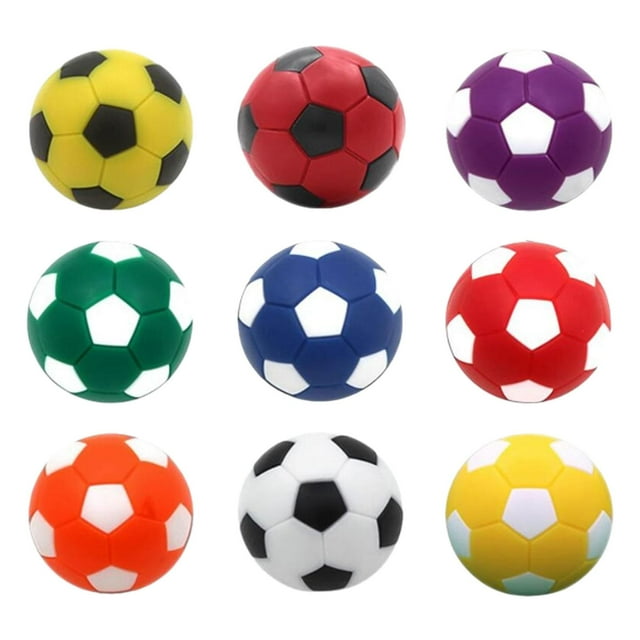 Yingyy 9x Foosball Balls Soccer Table Game Balls [Foosball Table for Indoor Match Toy Tabletop Game