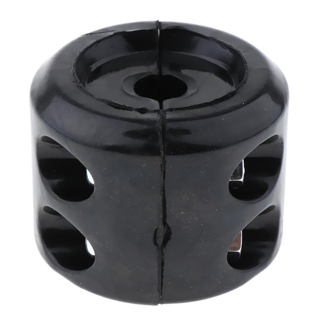 Tope de gancho de Cable de cabrestante ATV Perfecl Negro