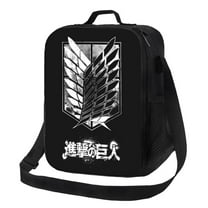 Attack On Titan Lunch Bag Lunch Box Lightweight Durable Lunch Tote Bag Portable Reusable Lunch Box Tote For Work Sport Picnic Camping