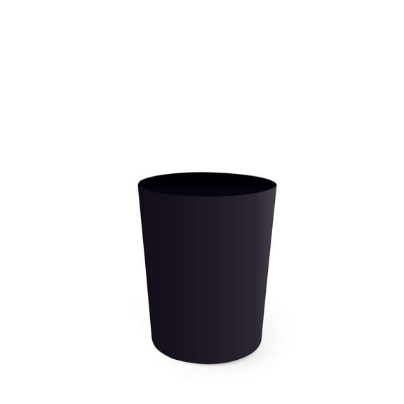 Grey Label Waste Can Black