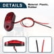 thumbnail image 4 of Luces de remolque LED universales para camiones Unique Bargains 24V, plásticas e impermeables | Luces de marcador rojas 2 piezas, 4 of 7