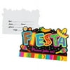 Fiesta Fun Invitations w/ Envelopes (8ct)