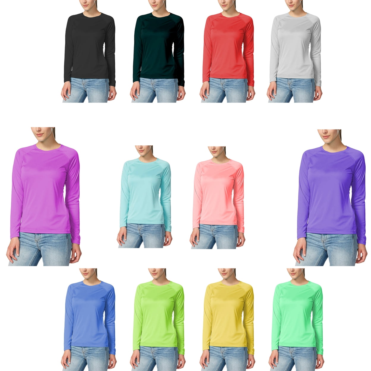 Long-sleeved shirts for women