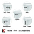 thumbnail image 4 of Keeney 836-74BNL Universal Decorative Toilet Tank Lever, Brushed Nickel, 4 of 11