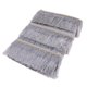 thumbnail image 1 of Borde de encaje con flecos para Mantel Ropa de cama Sofá Cojín Edredón Vestido Gris pteado Zulema Cortinas con borla, 1 of 8