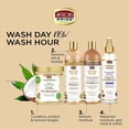 thumbnail image 3 of African Pride Moisture Miracle Aloe & Coconut Water Pre-Shampoo - Helps Minimize Hair Breakage for Natural Coils & Curls, Detangles & Conditions, 18 oz (Pack of 3), 3 of 3