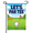 Garden Flag-1, variant on Let's Par Tee Golf Welcome Garden Flag 12×18in Double Sided Golf Sports Fade Resistant Decor For Outdoor Lawn Yard Patio Home Decoration