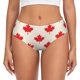thumbnail image 1 of Fotbe Happy Canada Day Calzones Estampados para Mujer – Ropa Interior de Algodón, Cómoda, Suave y Elástica-X-Large, 1 of 6