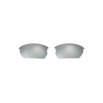 Walleva Titanium Replacement Lenses for Wiley X Valor Sunglasses