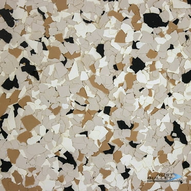 Rust Bullet - Color Flakes - Paint Aggregate Enhances Aesthetic - 1 lb. Bag - Desert Sand