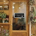 thumbnail image 5 of MUCHENGGIFT Please Don't Let The Cat Out No Matter What It Tells You Hanging Sign, Funny Cat Sign, Dont Let The Cat Out Sign, Beware of Cats Sign, 5 of 5