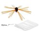 thumbnail image 2 of Kit de cepillo de limpieza flexible con cepillo de barrido de chimenea para limpieza de humos de chimenea, 2 of 8