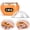 Orange, variant on Poalid Electric Nail Clipper with Polishing for Seniors Adults Fingernails, Rechargeable Automatic Nail Trimmer 3-Speed, Safe and Convenient, White
